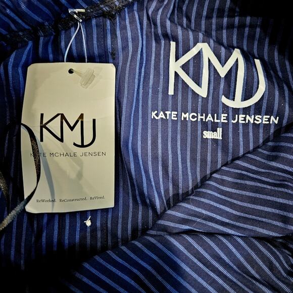 Kate Mchale Jensen KMJ One Shoulder Ruffle Top With Button Detail - Picture 5 of 5